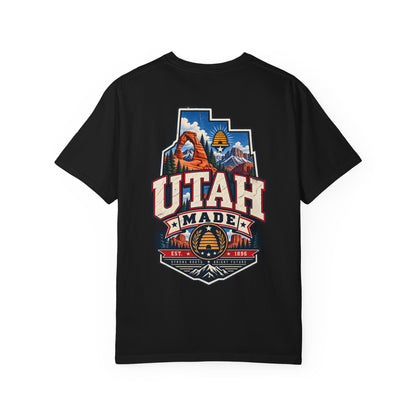Utah Made Unisex Comfort Color 1717 Streetwear Graphic Tee