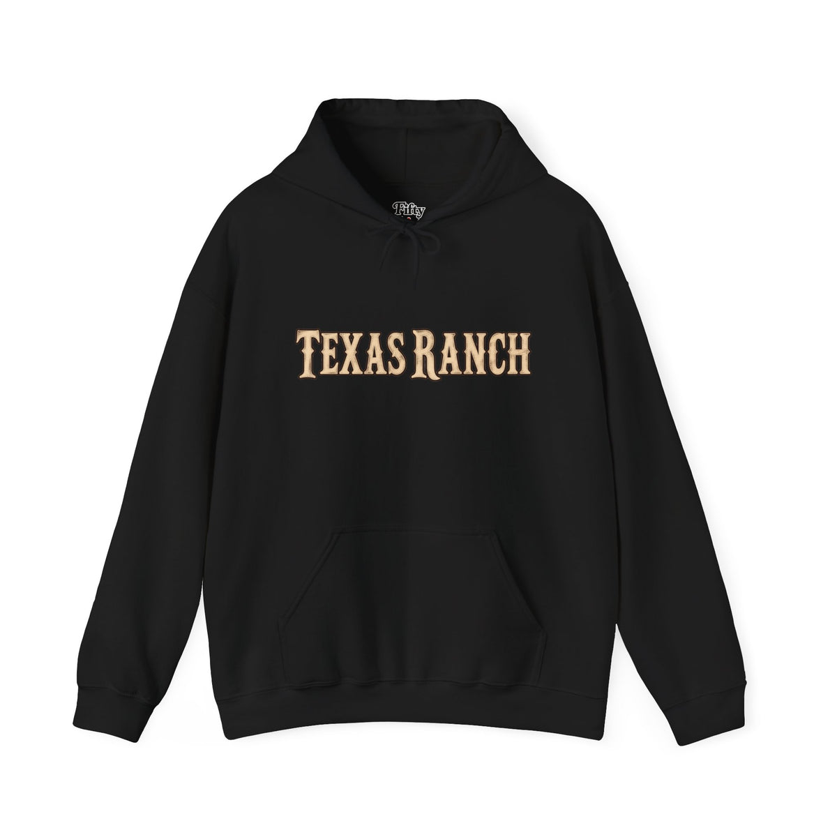 Texas Ranch Unisex Hoodie State Name Graphic