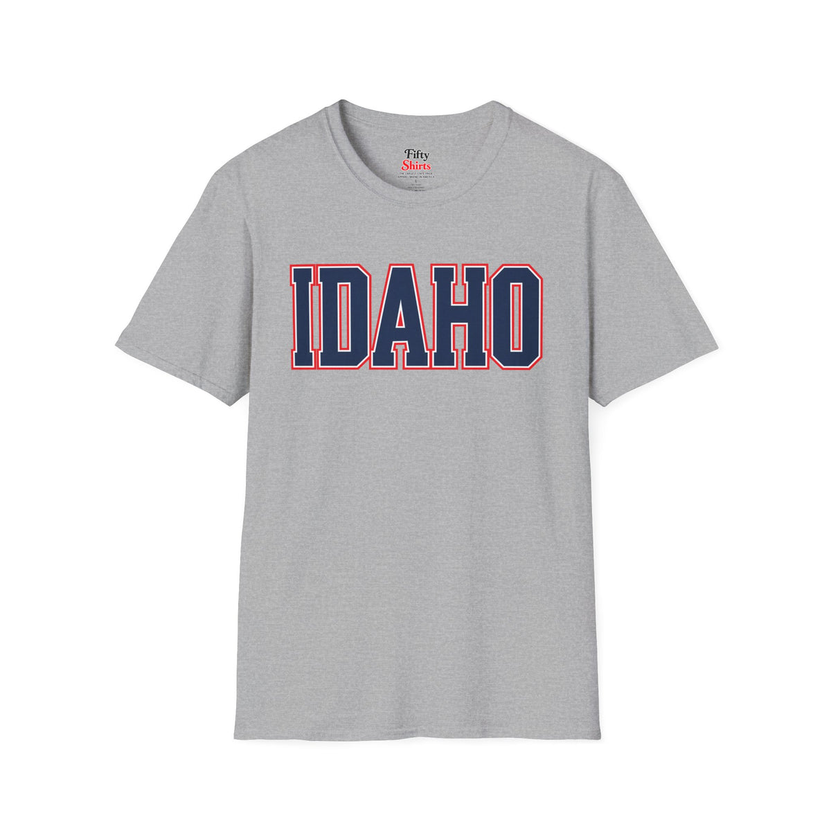 Idaho Unisex Softstyle T Shirt State Name Graphic Tee