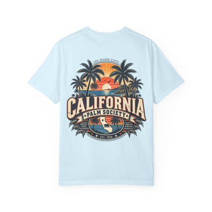 California Palm Society  Unisex Comfort Color 1717 Streetwear Graphic Tee