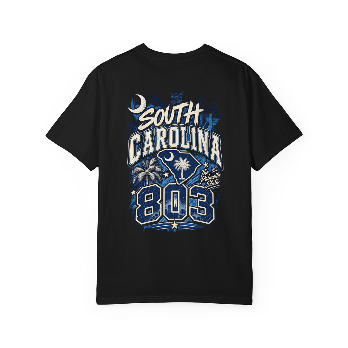 South Carolina 803 Unisex Comfort Color 1717 Streetwear Graphic Tee