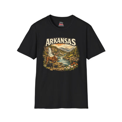 Arkansas Wildlife Unisex Softstyle T Shirt State Pride Graphic Tee Collections FS03
