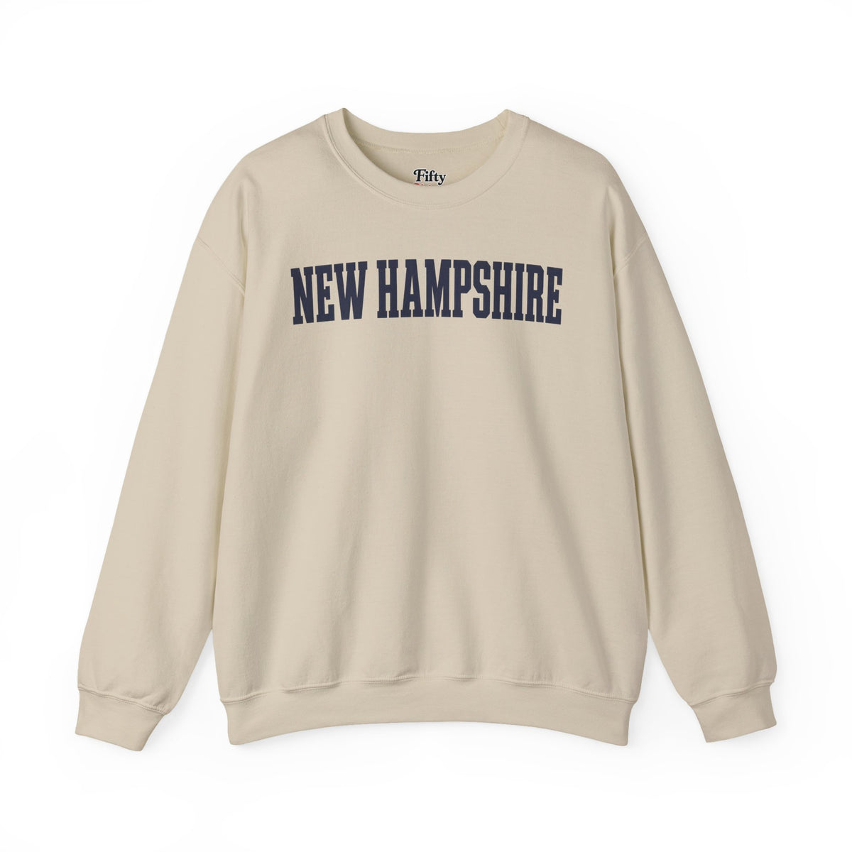 New Hampshire Unisex Crewneck Sweatshirt State Name Graphic