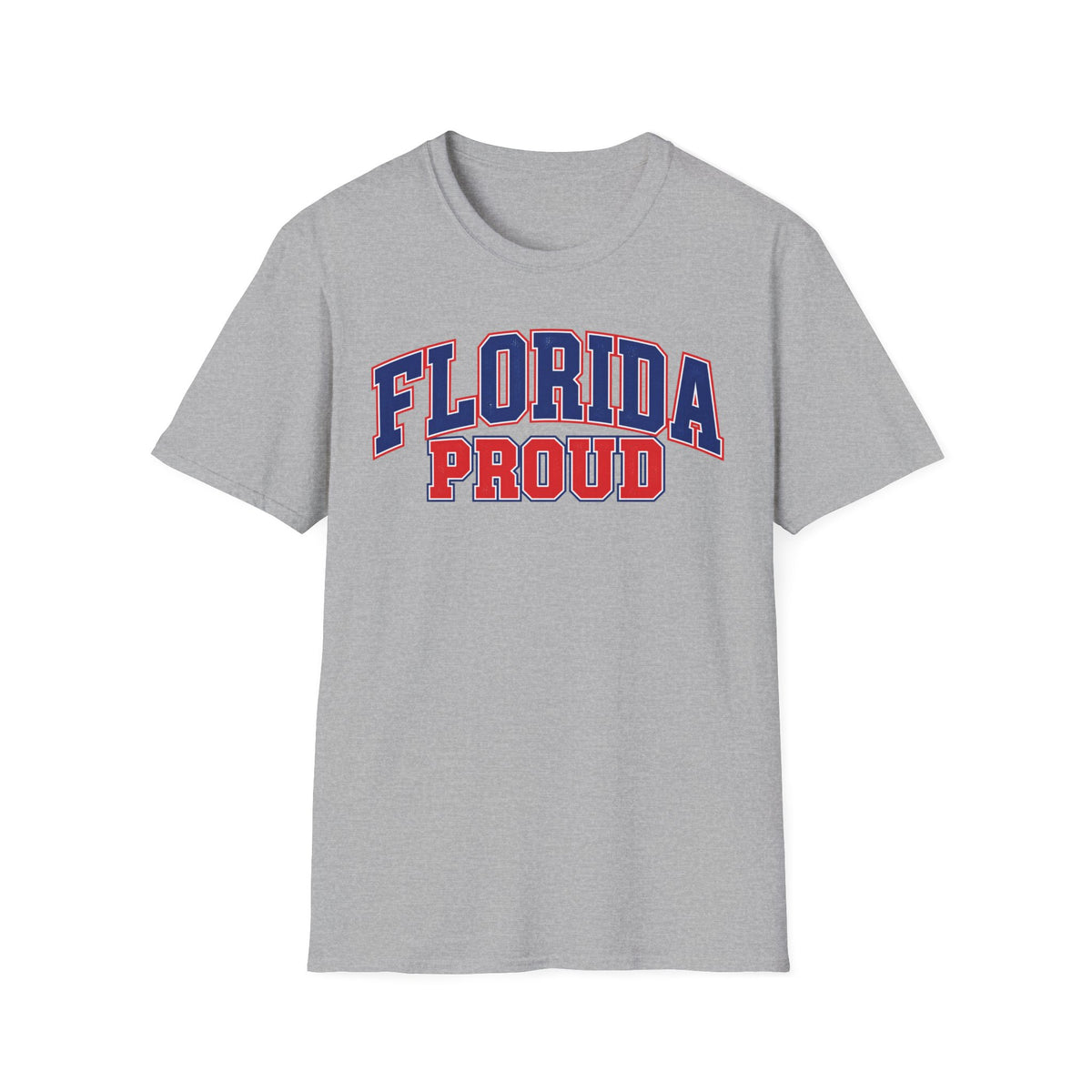 Florida Proud Unisex Softstyle T Shirt State Name Graphic Tee