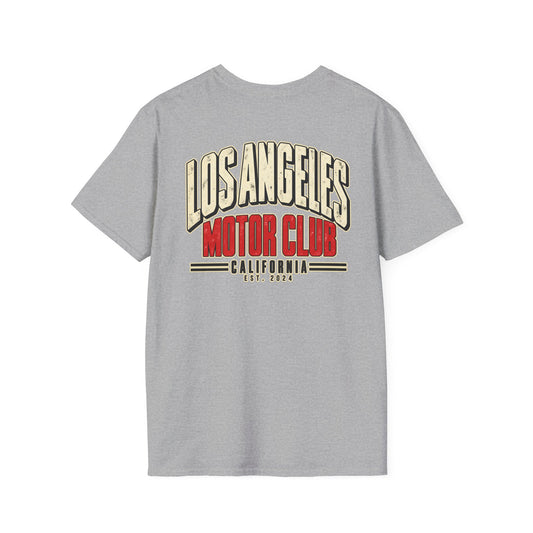 Vintage Los Angeles Motor Club Emblem Unisex Softstyle Graphic Tee