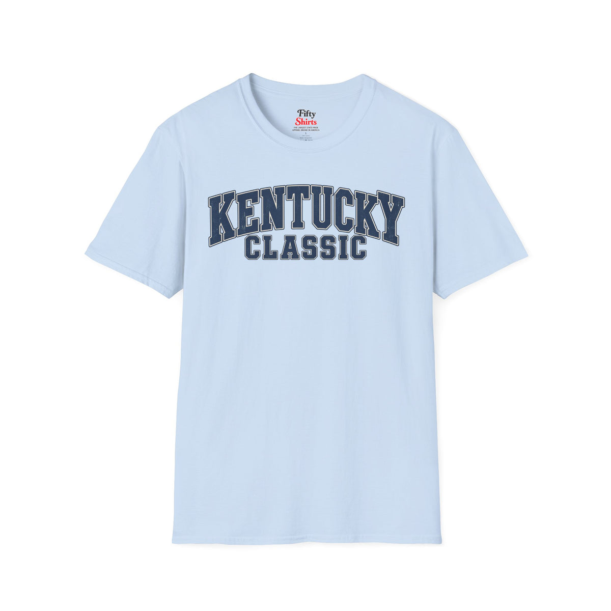 Kentucky Classic Unisex Softstyle T Shirt State Name Graphic Tee