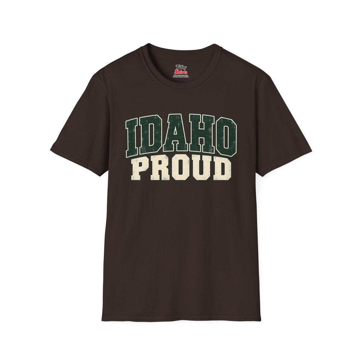 Idaho Proud Unisex Softstyle T Shirt State Name Graphic Tee
