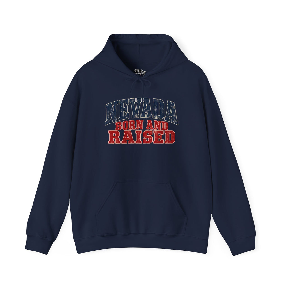 Nevada Born and Raised Desert Heritage Unisex Hoodie Graphic