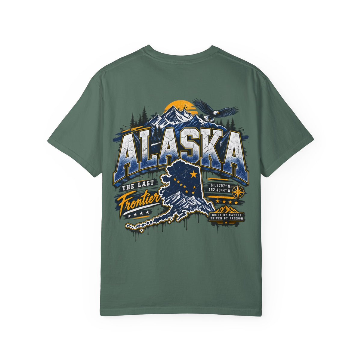 Alaska Street Legacy  Unisex Comfort Color 1717 Streetwear Graphic Tee