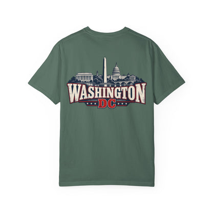Washington DC Skyline Unisex Comfort Color 1717 Streetwear Graphic Tee