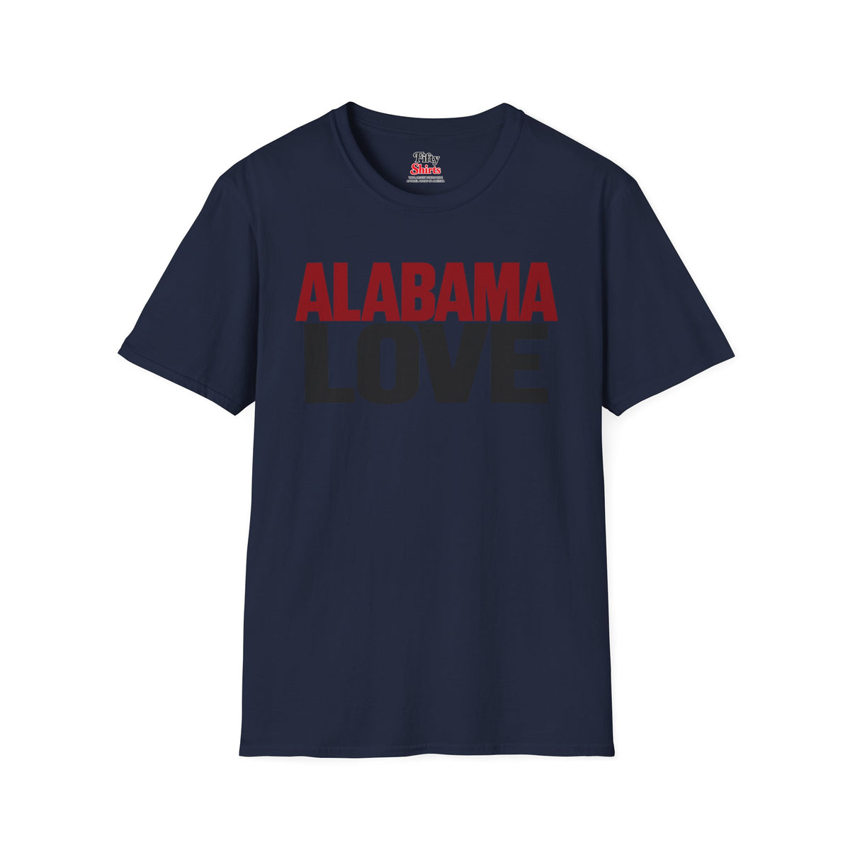 Alabama Love Unisex Softstyle T Shirt State Name Graphic Tee