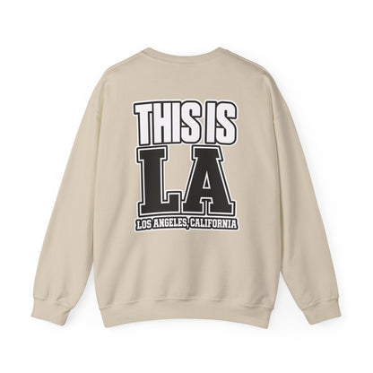 This Is LA Los Angeles Unisex Crewneck Sweatshirt Graphic