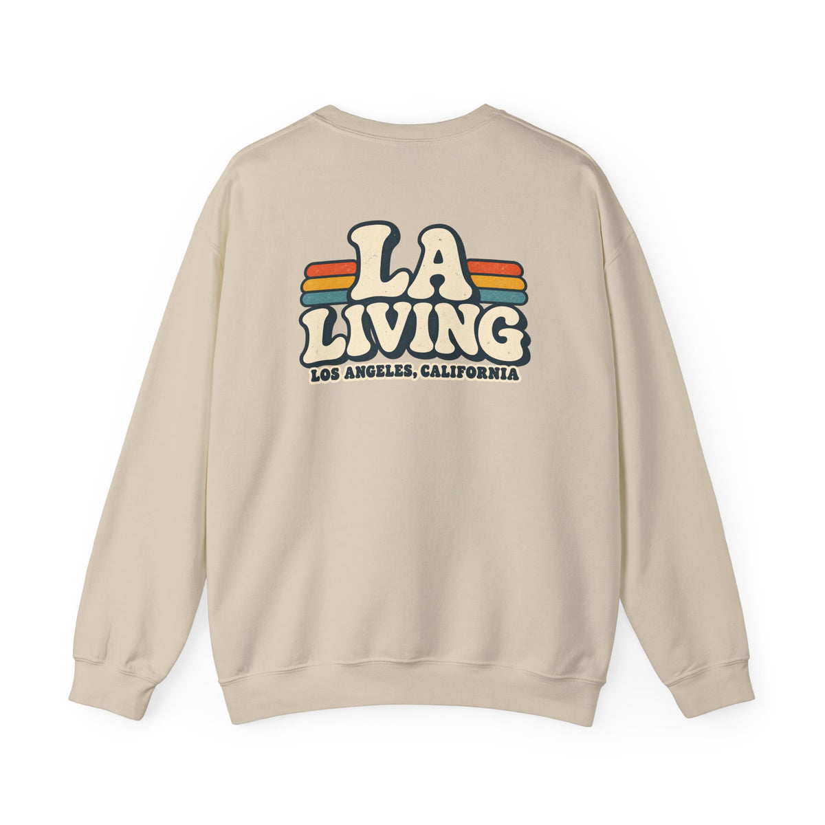 LA Living Los Angeles Unisex Crewneck Sweatshirt Graphic