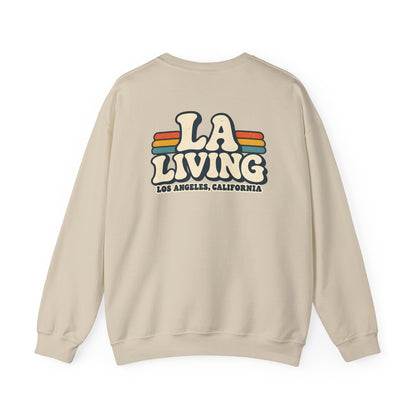 LA Living Los Angeles Unisex Crewneck Sweatshirt Graphic
