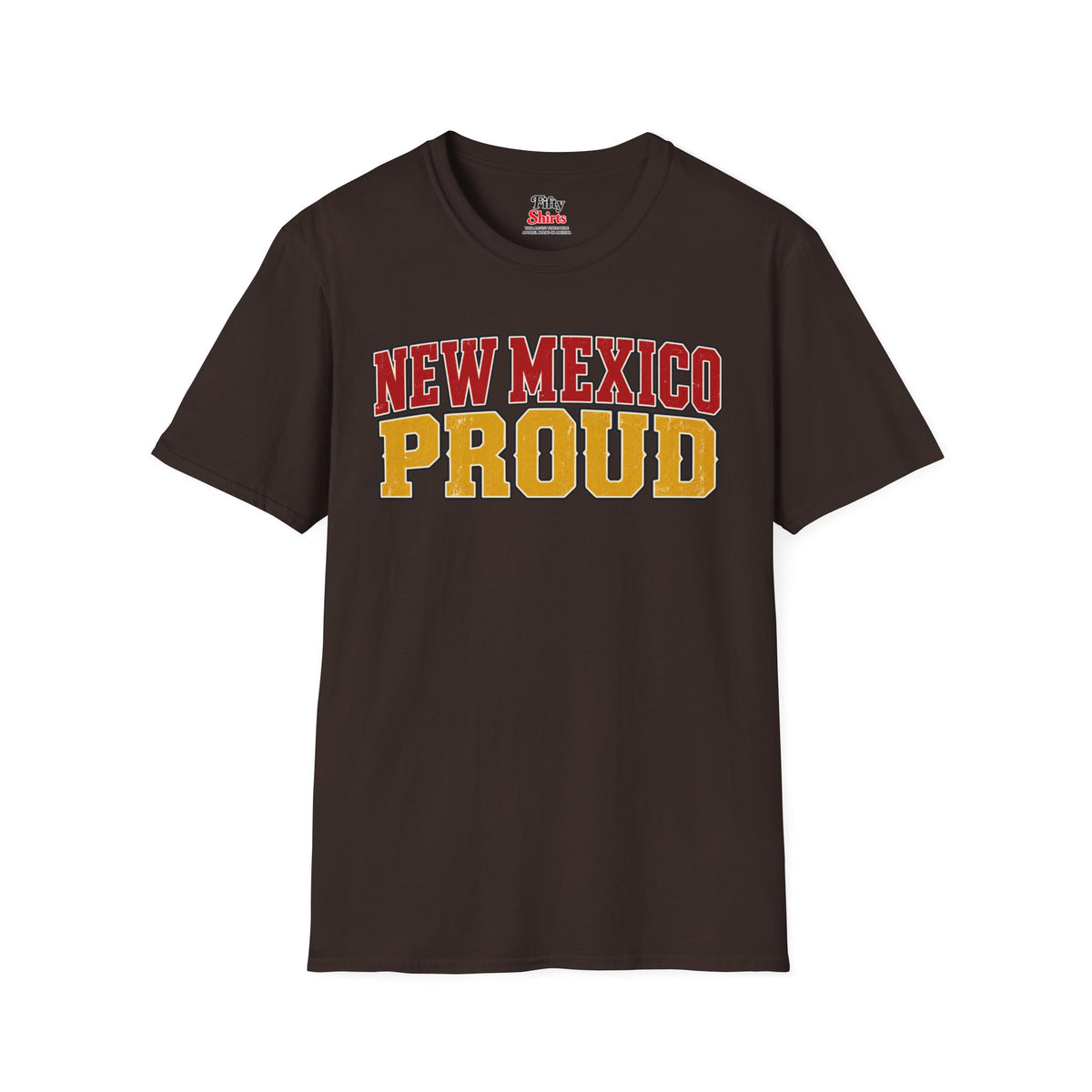 New Mexico Proud Unisex Softstyle T Shirt State Name Graphic Tee