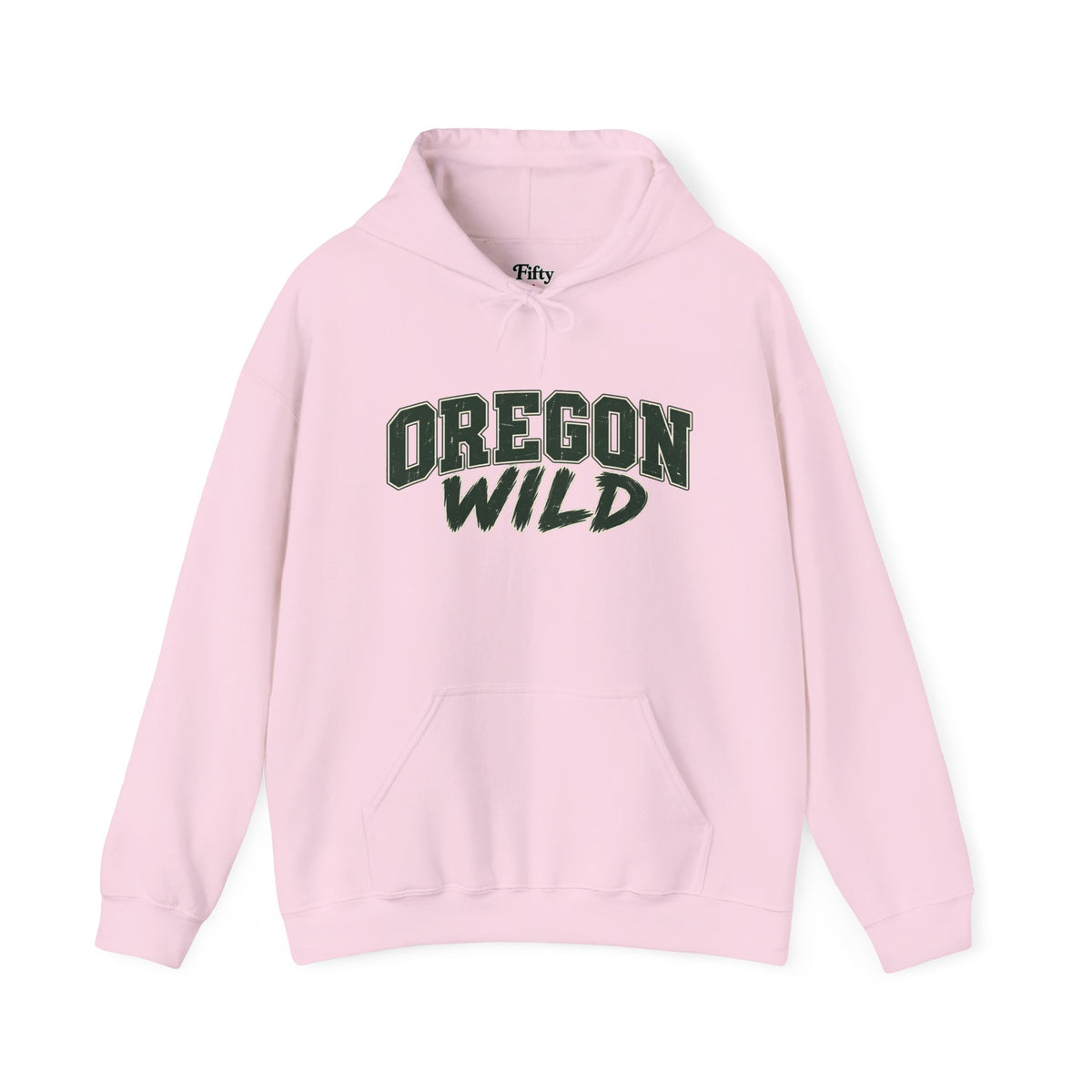 Oregon Wild Unisex Hoodie State Name Graphic