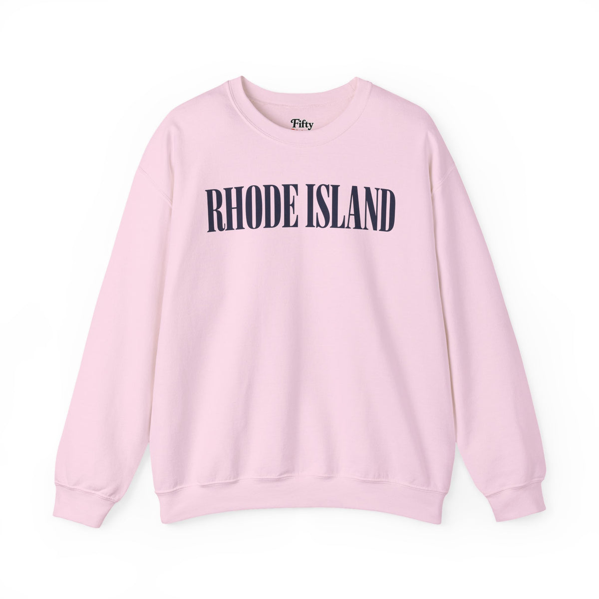 Rhode Island Unisex Crewneck Sweatshirt State Name Graphic