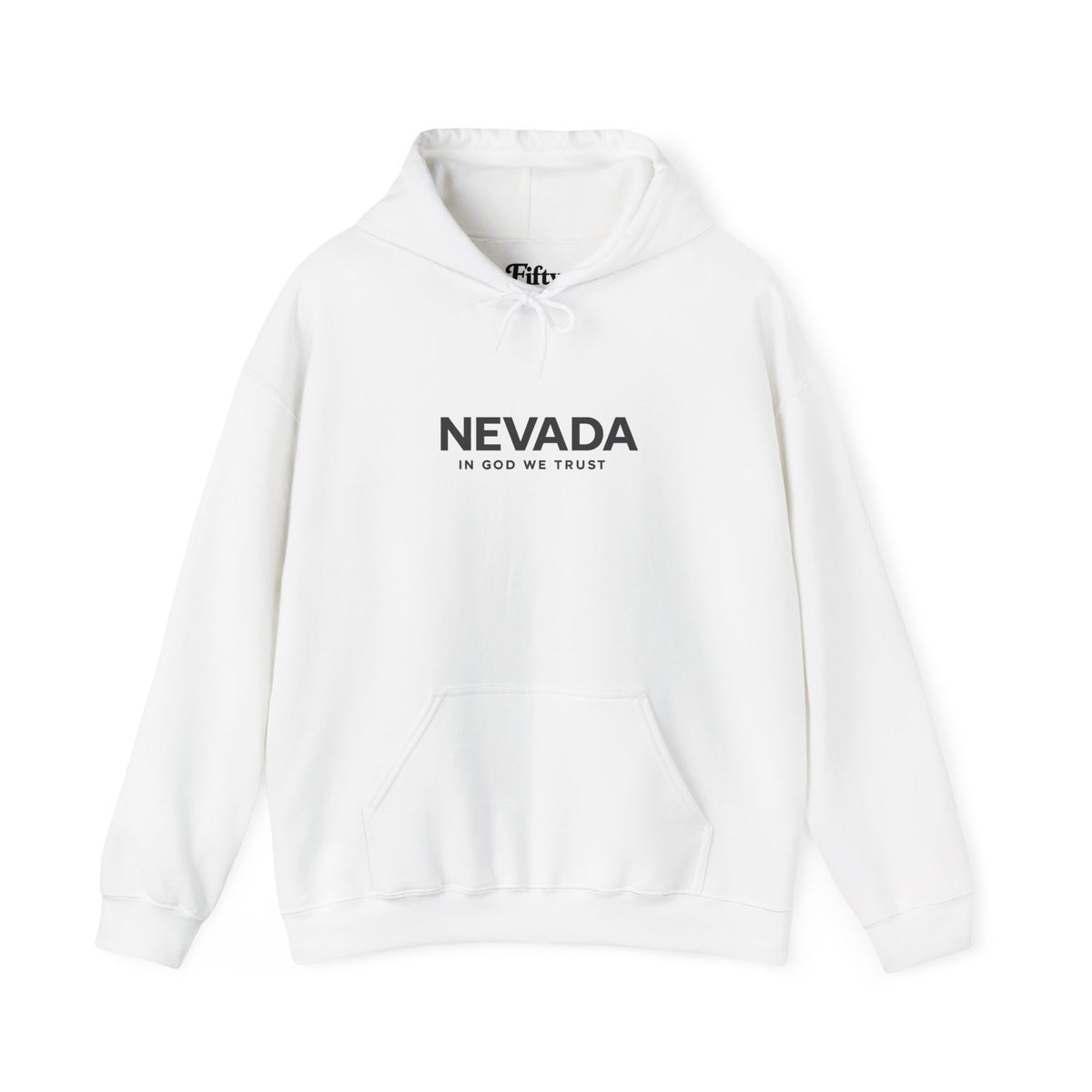 Nevada All State In God We Trust Unisex Hooded Sweatshirt