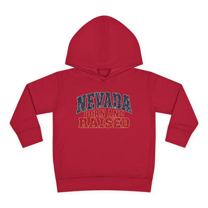 Nevada Born and Raised Desert Heritage Unisex Toddler Pullover Fleece Hoodie