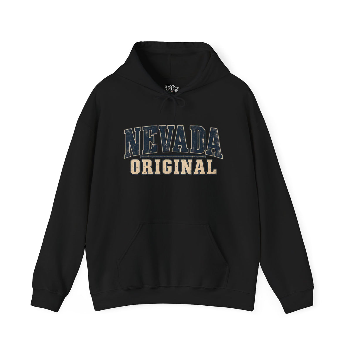 Nevada Original Unisex Hoodie State Name Graphic