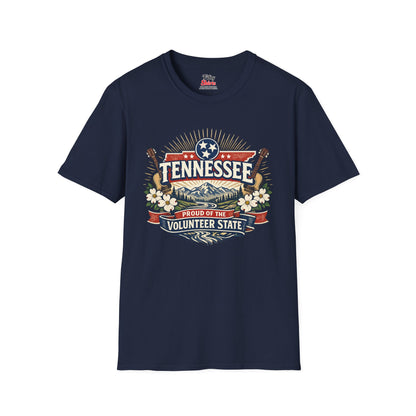 Tennessee State Pride Unisex Softstyle T Shirt State Pride Graphic Tee Collections FS03