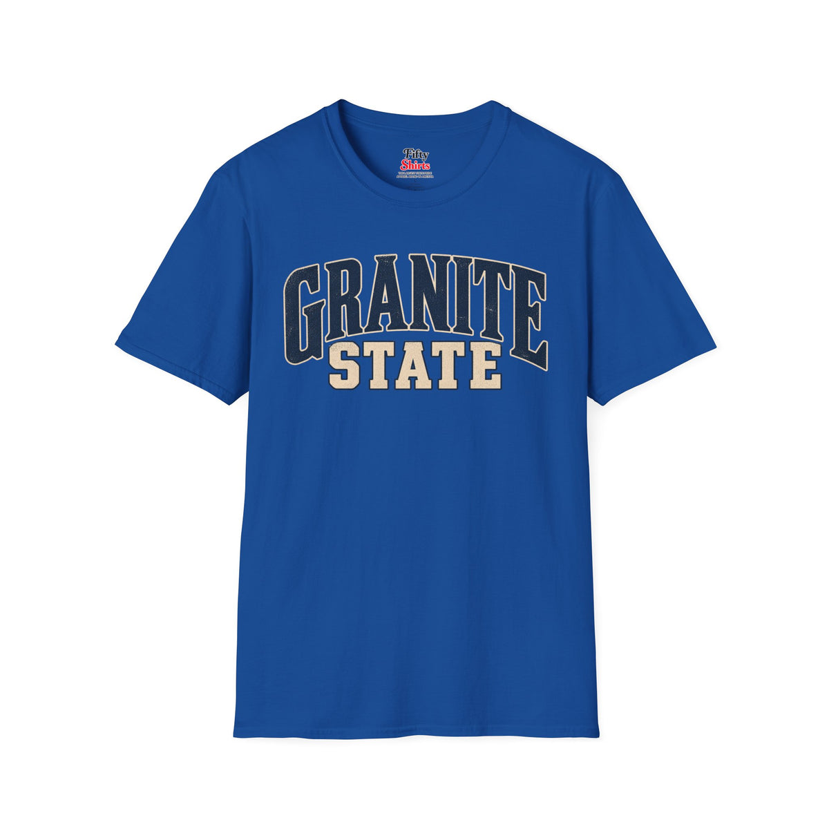 New Hampshire Granite State Unisex Softstyle T Shirt State Name Graphic Tee