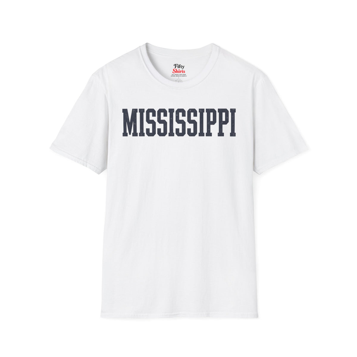 Mississippi Unisex Softstyle T Shirt State Name Graphic Tee