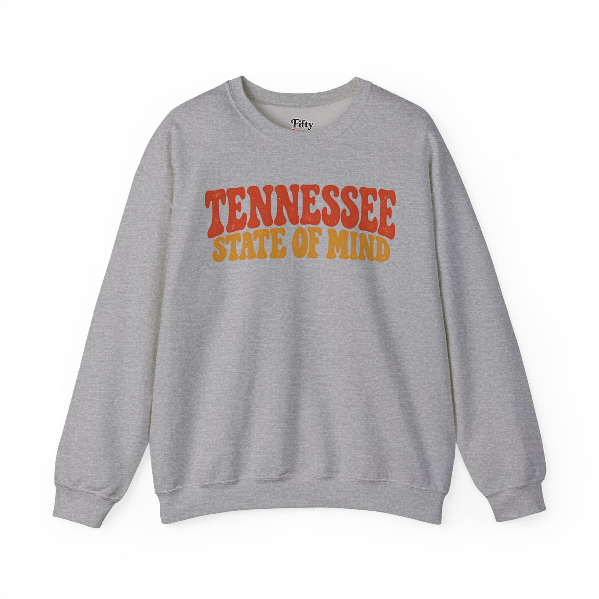 Tennessee State Of Mind Unisex Crewneck Sweatshirt State Name Graphic