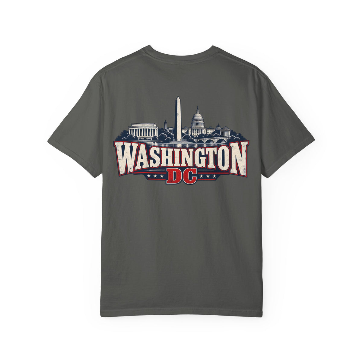 Washington DC Skyline Unisex Comfort Color 1717 Streetwear Graphic Tee