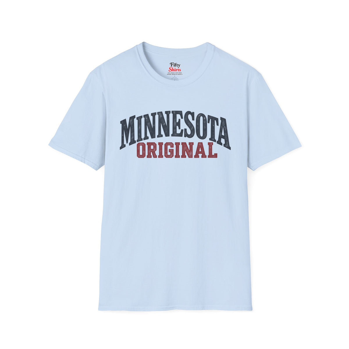 Minnesota Original Unisex Softstyle T Shirt State Name Graphic Tee