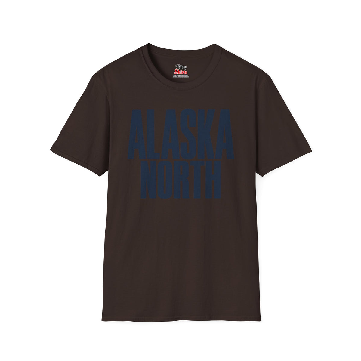 Alaska North Unisex Softstyle T Shirt State Name Graphic Tee