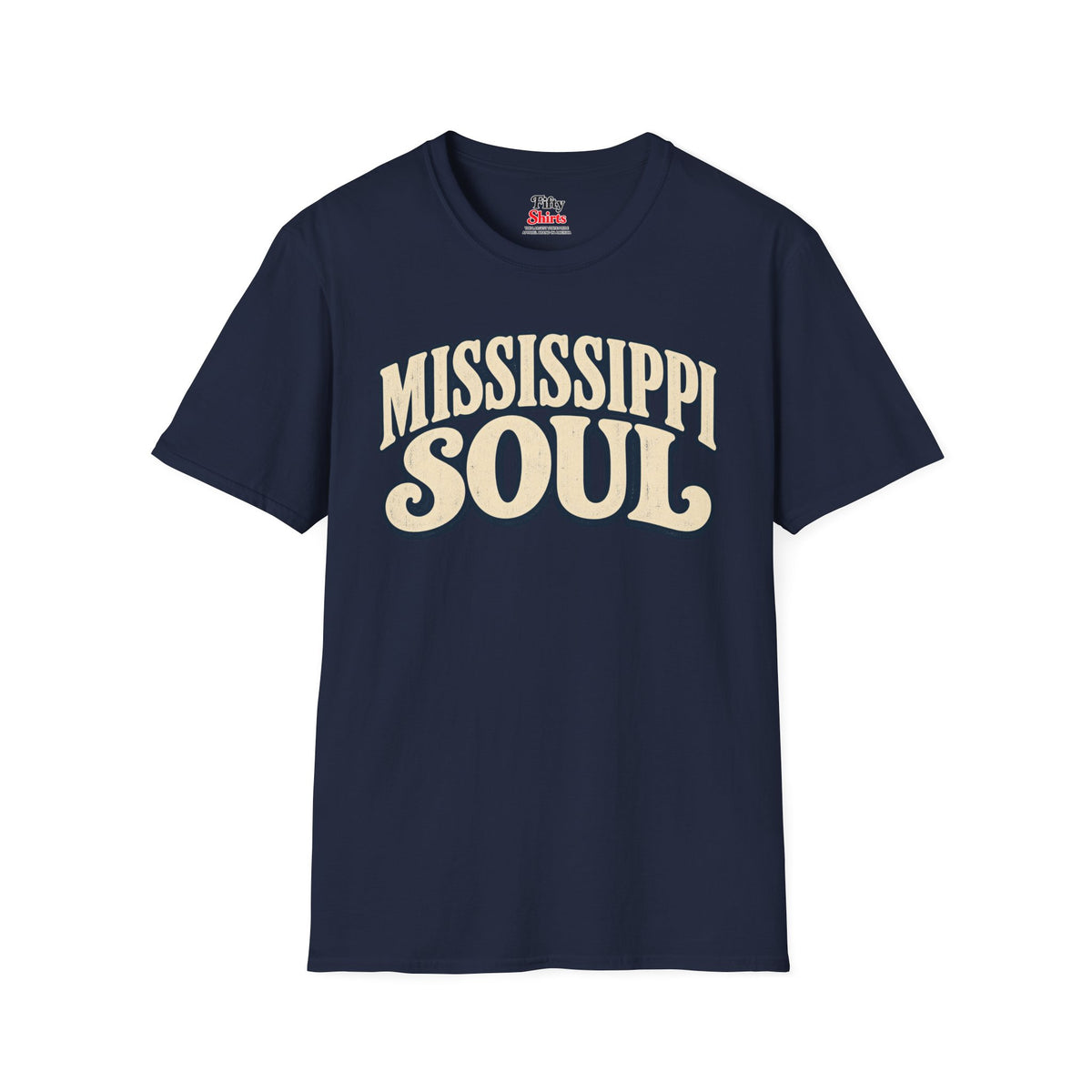 Mississippi Soul Unisex Softstyle T Shirt State Name Graphic Tee