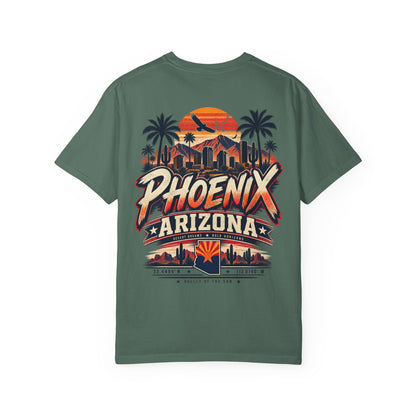 Phoenix Arizona Streetwear  Unisex Comfort Color 1717 Streetwear Graphic Tee