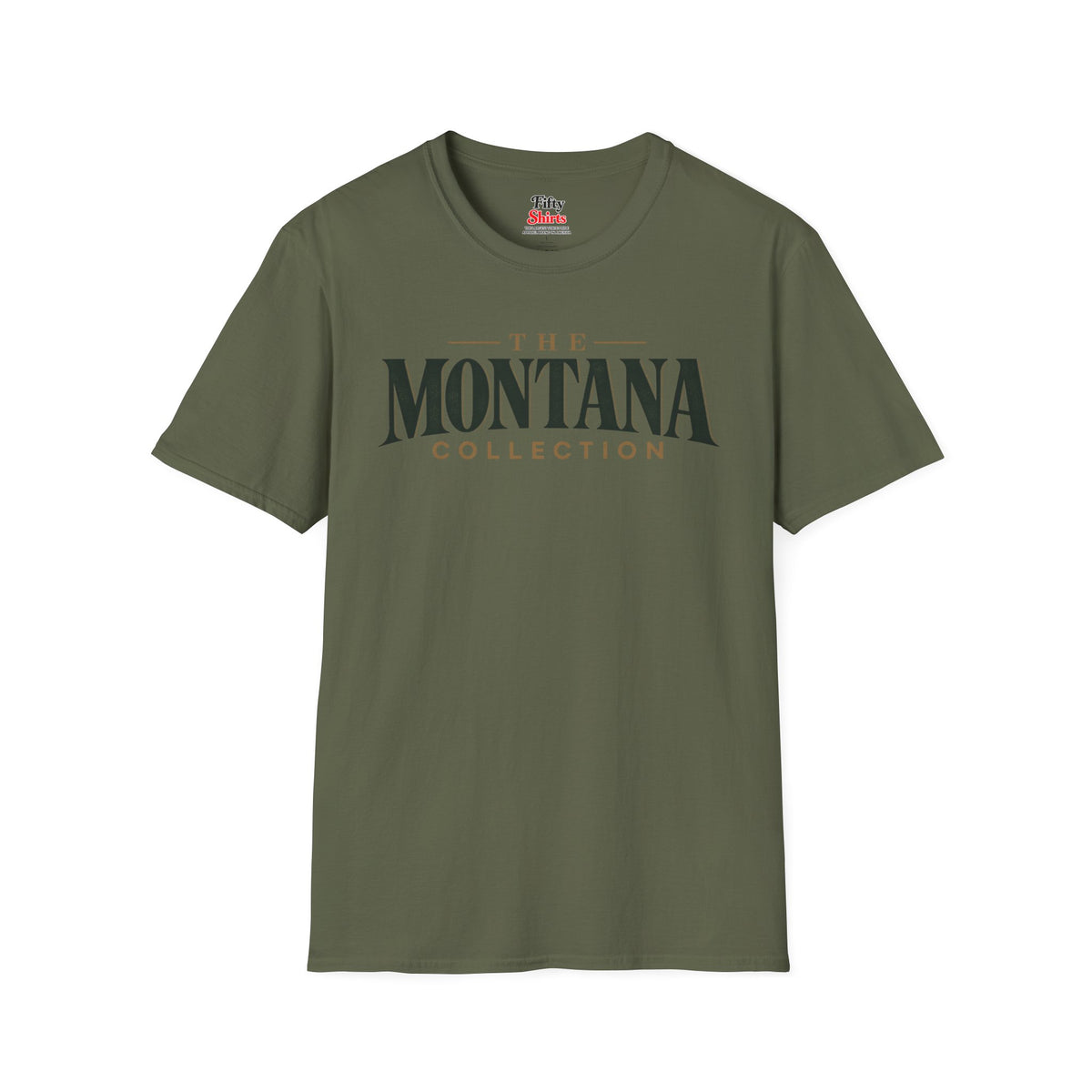 The Montana Collection Unisex Softstyle T Shirt State Name Graphic Tee