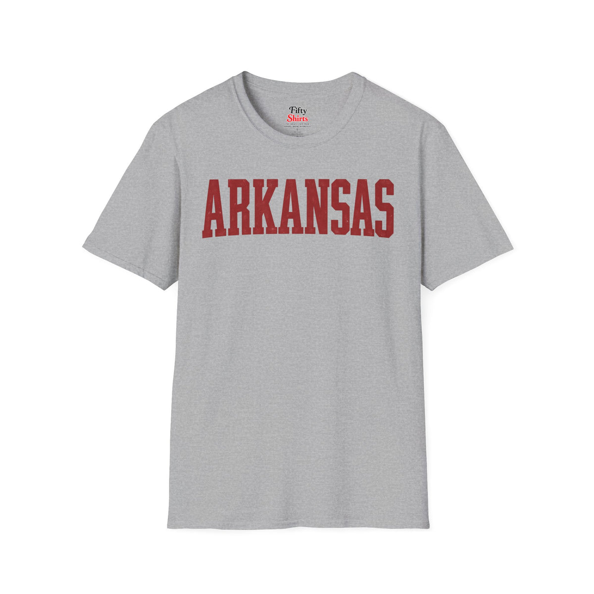 Arkansas Unisex Softstyle T Shirt State Name Graphic Tee
