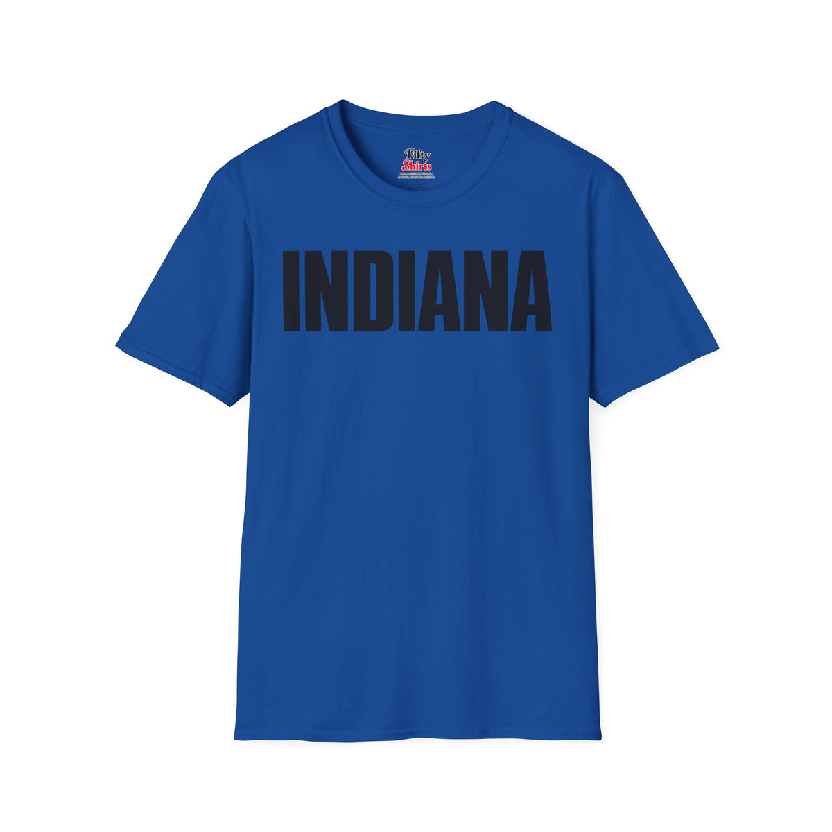Indiana Unisex Softstyle T Shirt State Name Graphic Tee
