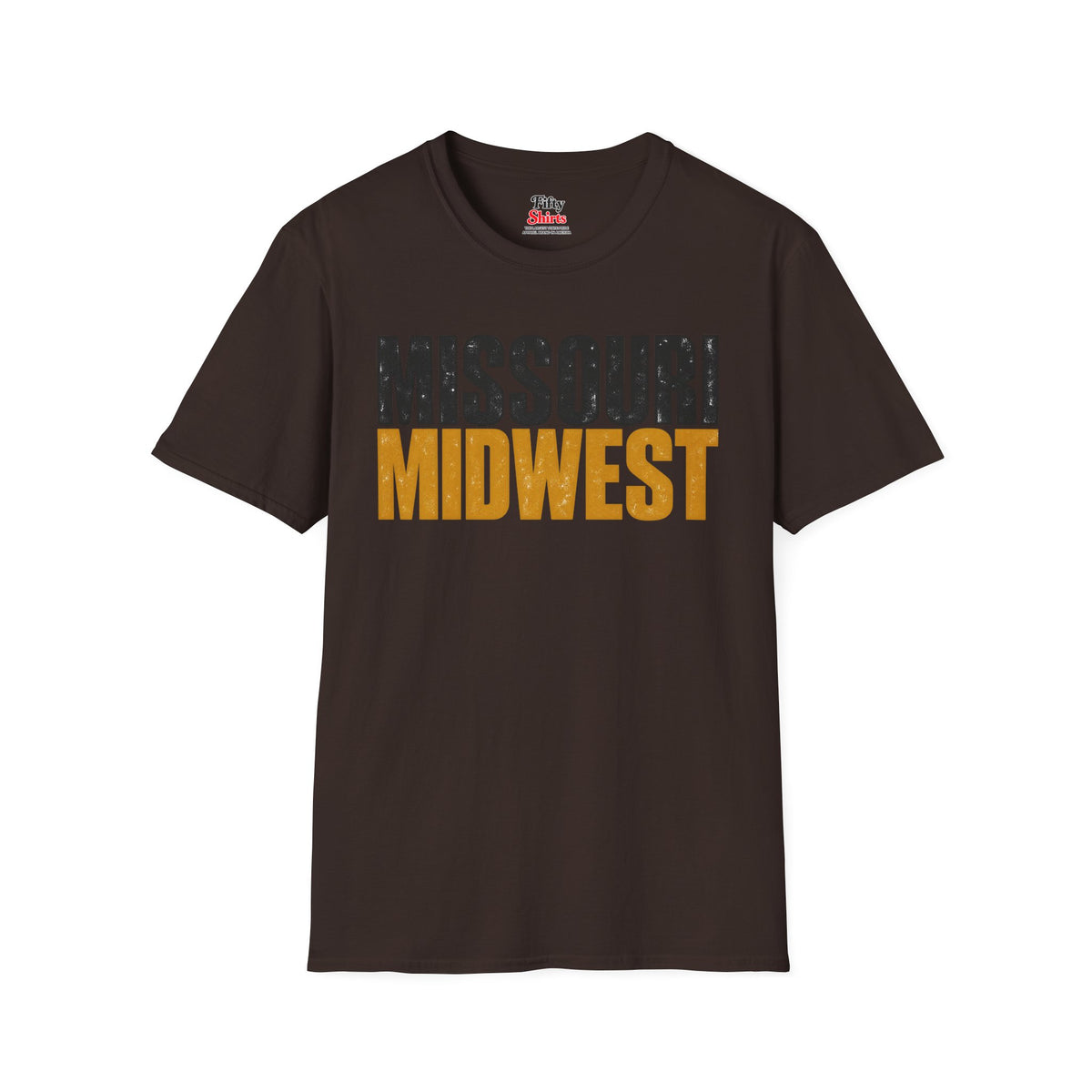 Missouri Midwest Unisex Softstyle T Shirt State Name Graphic Tee