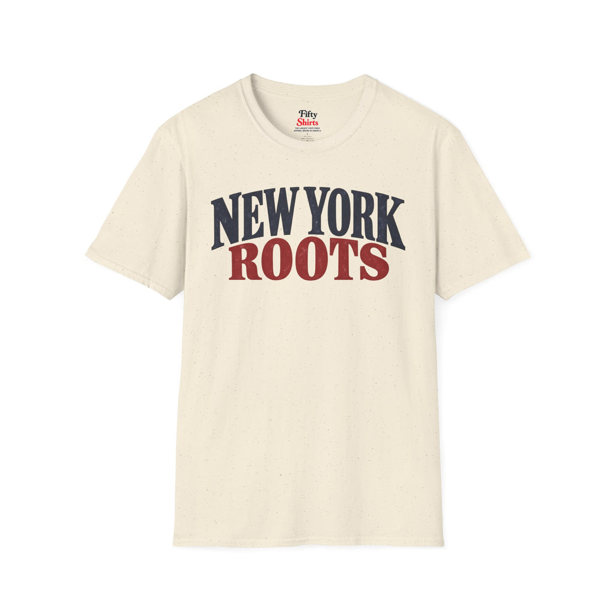 New York Roots Unisex Softstyle T Shirt State Name Graphic Tee