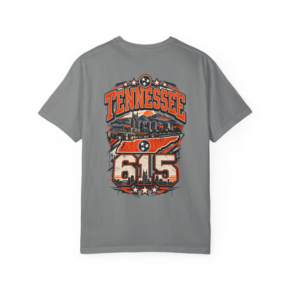 Tennessee 615 Unisex Comfort Color 1717 Streetwear Graphic Tee
