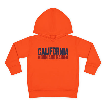 California Born and Raised Workwear Unisex Toddler Pullover Fleece Hoodie
