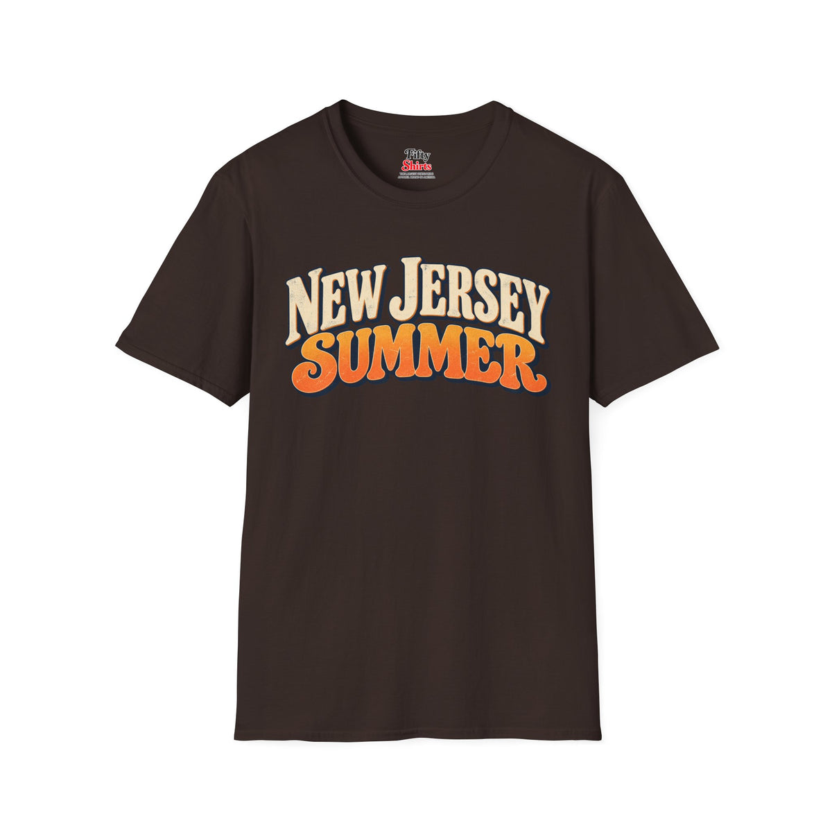 New Jersey Summer Unisex Softstyle T Shirt State Name Graphic Tee