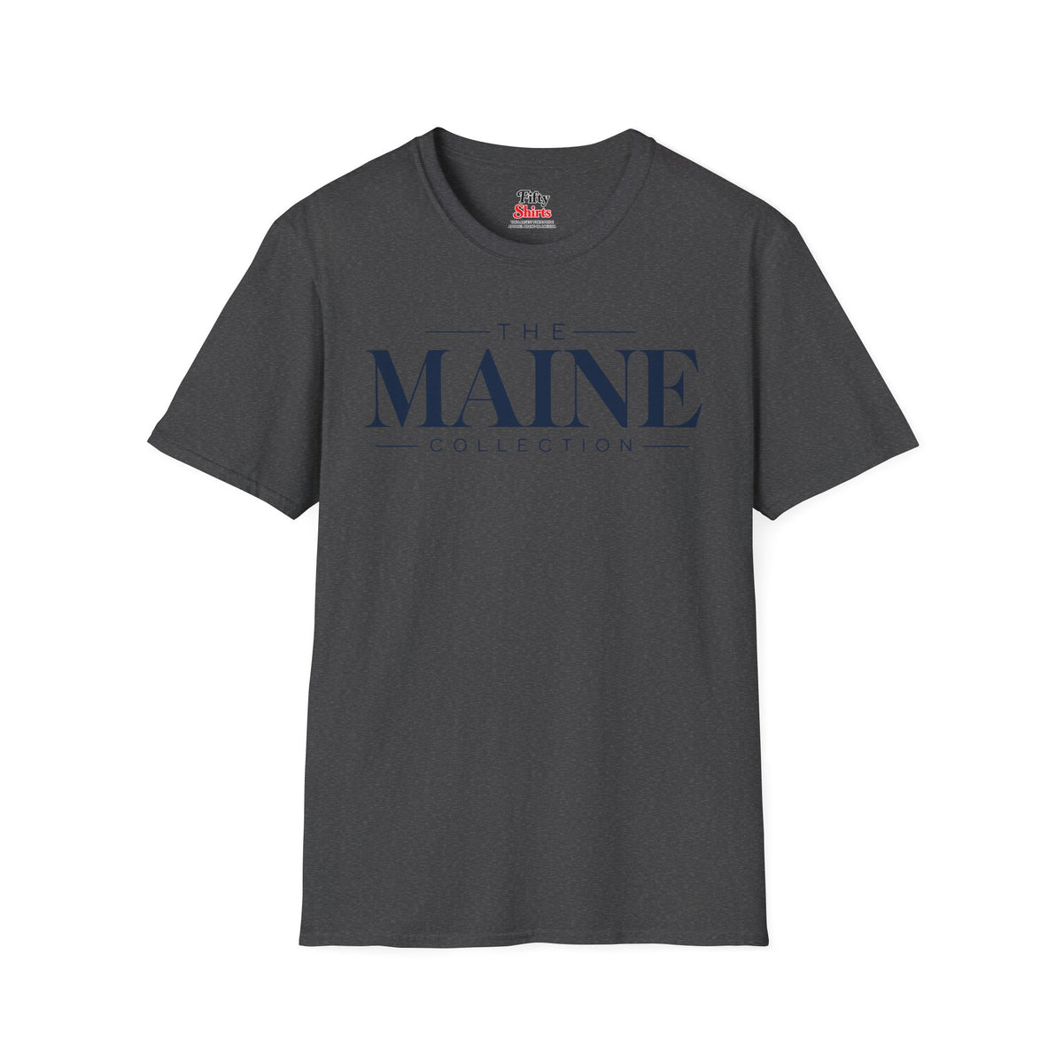 The Maine Collection Unisex Softstyle T Shirt State Name Graphic Tee
