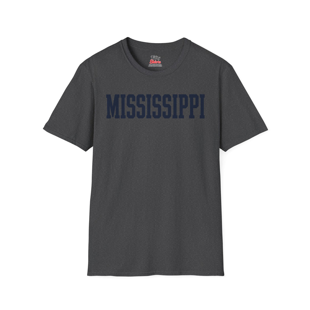Mississippi Unisex Softstyle T Shirt State Name Graphic Tee
