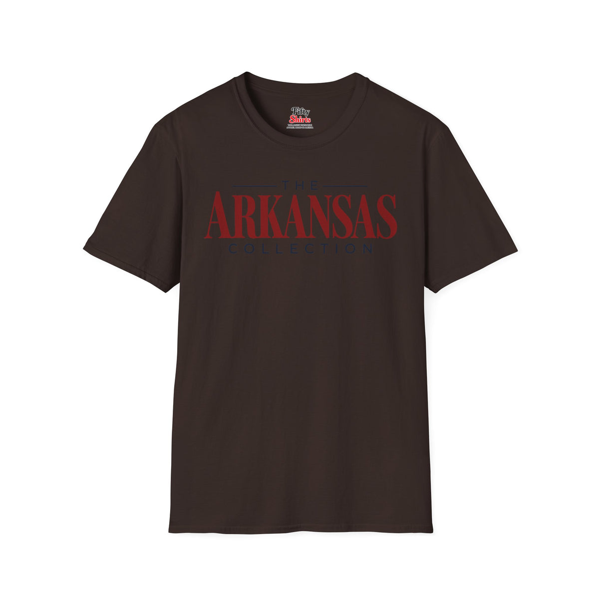The Arkansas Collection Unisex Softstyle T Shirt State Name Graphic Tee