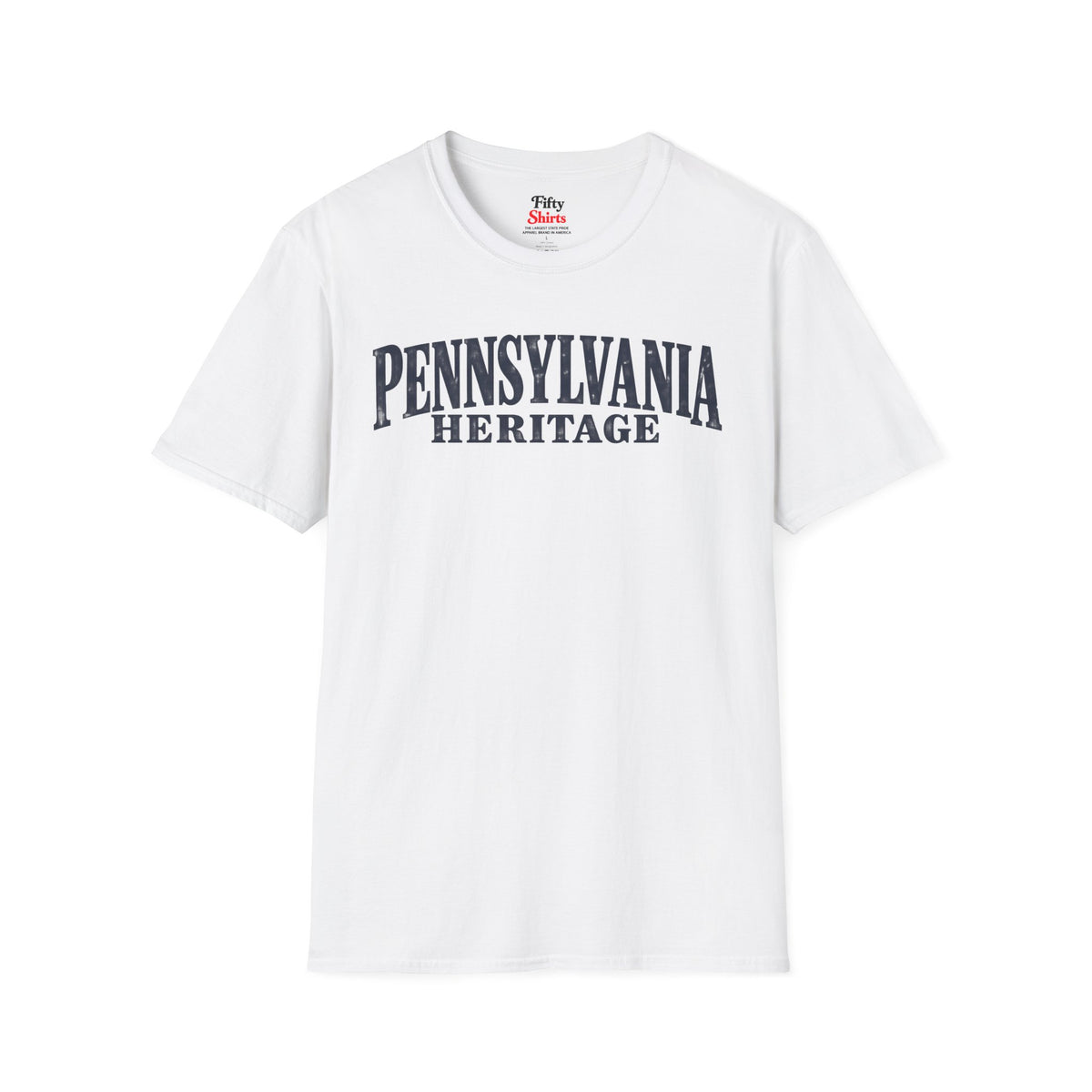 Pennsylvania Heritage Unisex Softstyle T Shirt State Name Graphic Tee