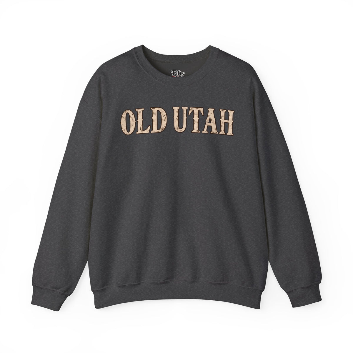 Old Utah Unisex Crewneck Sweatshirt State Name Graphic