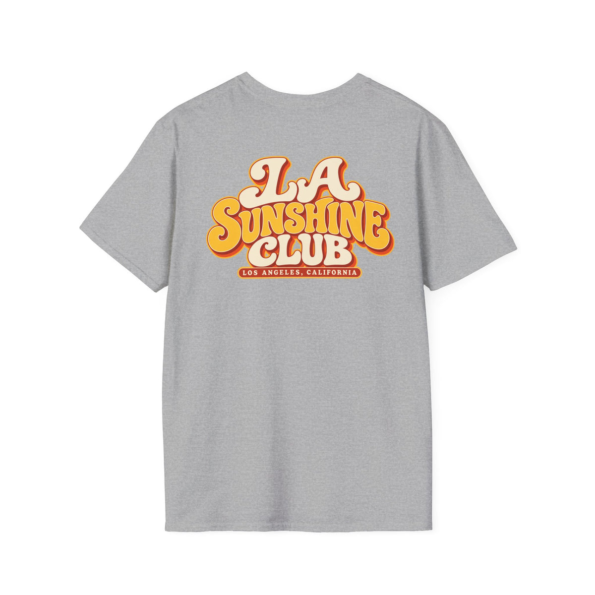 LA Sunshine Club Los Angeles Unisex Softstyle Graphic Tee