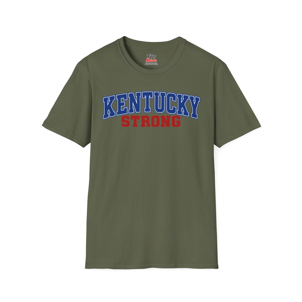 Kentucky Strong Unisex Softstyle T Shirt State Name Graphic Tee