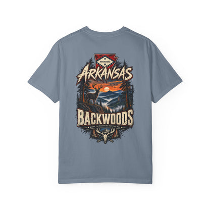 Arkansas Backwoods Unisex Comfort Color 1717 Streetwear Graphic Tee