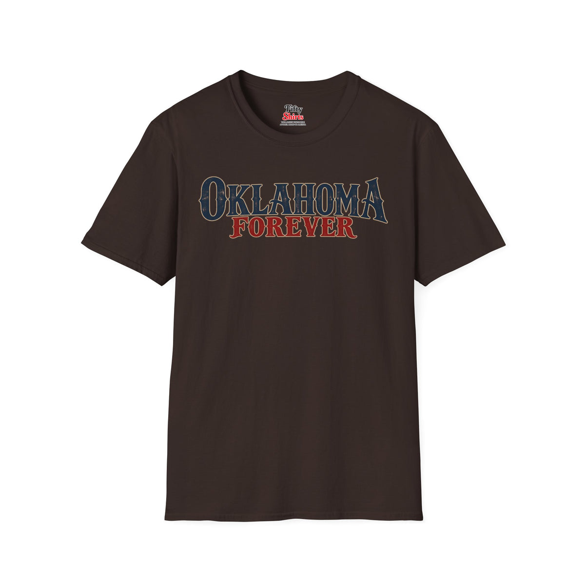 Oklahoma Forever Unisex Softstyle T Shirt State Name Graphic Tee